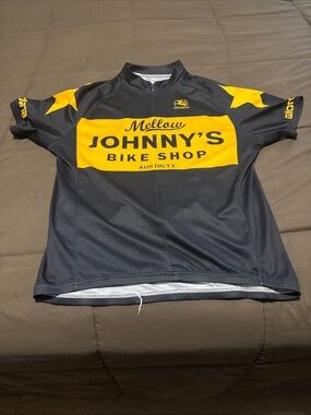 Mellow Johnny's Bike Shop Cycling Jersey - Black & Yellow